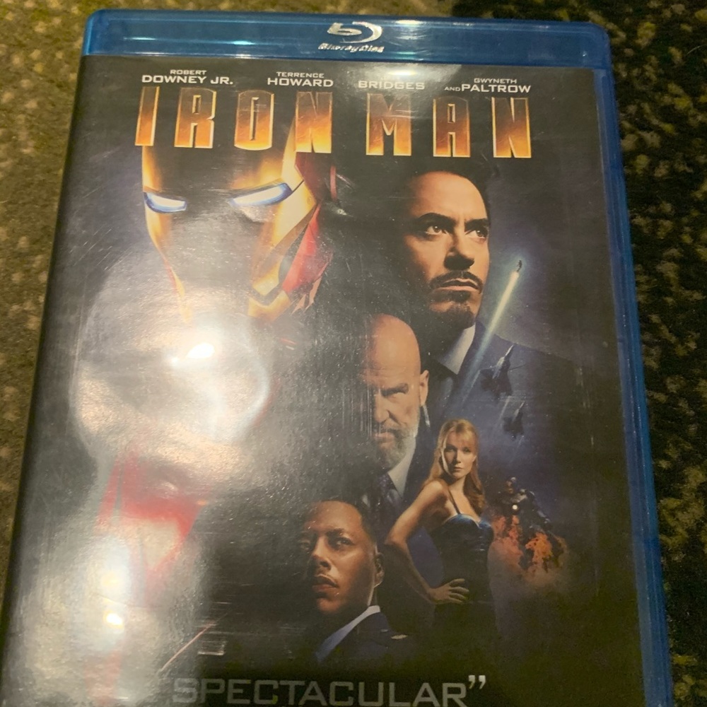Iron man in Blu-ray!